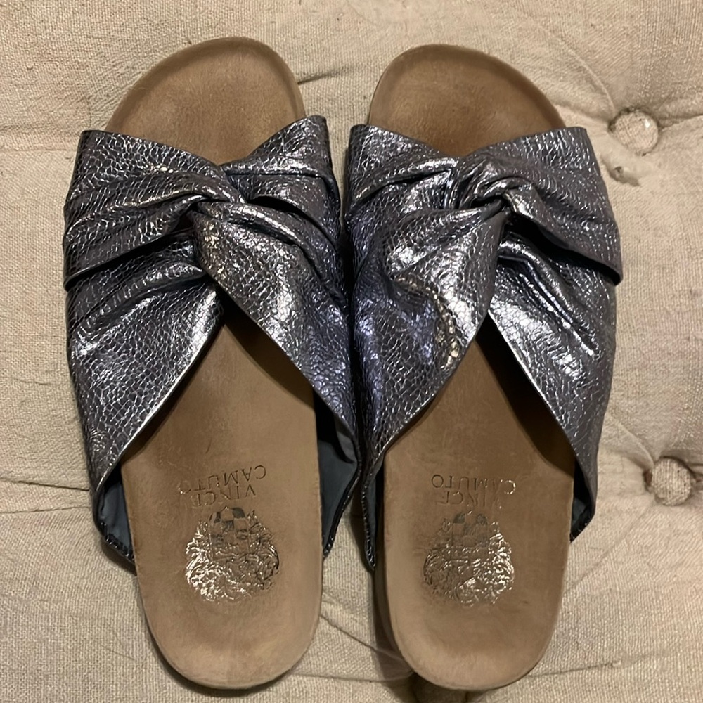 Vince Camuto slip on sandals, size 7.5